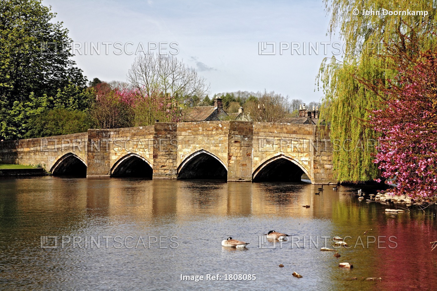 A Bridge In Bakewell, Derbyshire, England