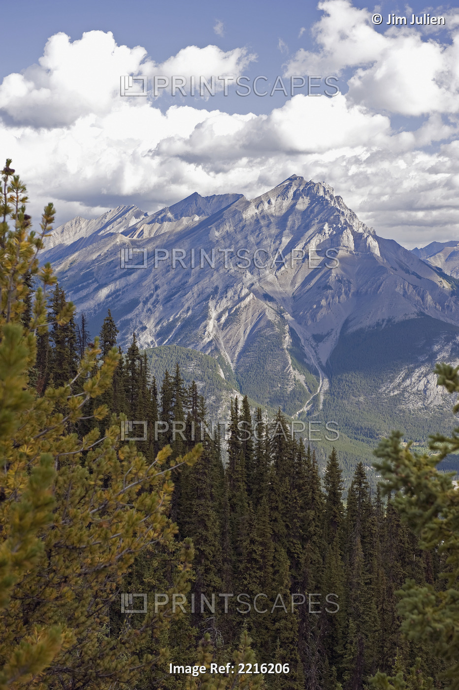 Rugged canadian rocky mountains;Banff alberta canada
