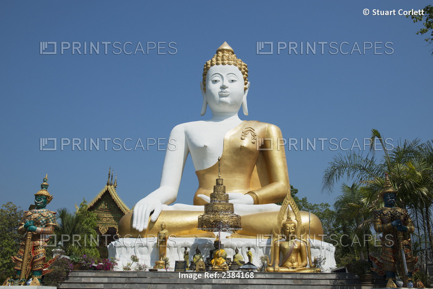 Wat Doi Kham Temple Buddha; Chiang Mai, Thailand