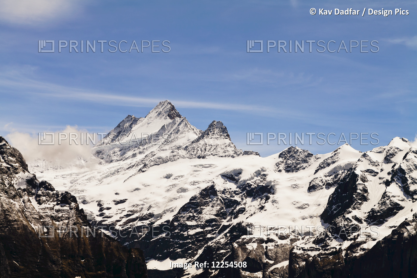 Jungfrau; Grindelwald, Bernese Oberland, Switzerland
