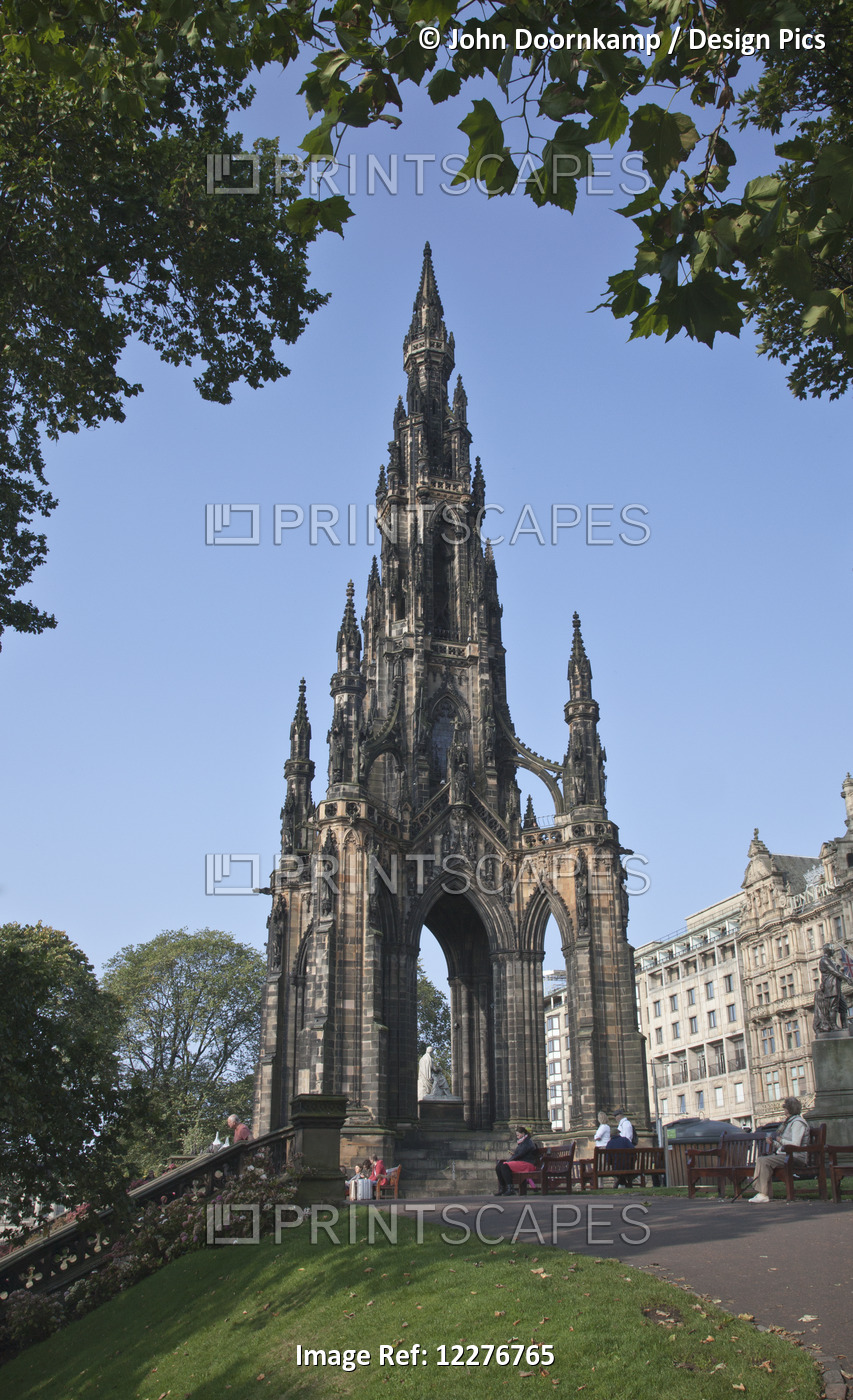 Scott Monument; Edinburgh, Scotland