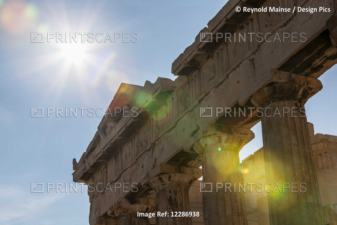 Temple Of Athena; Athens, Greece