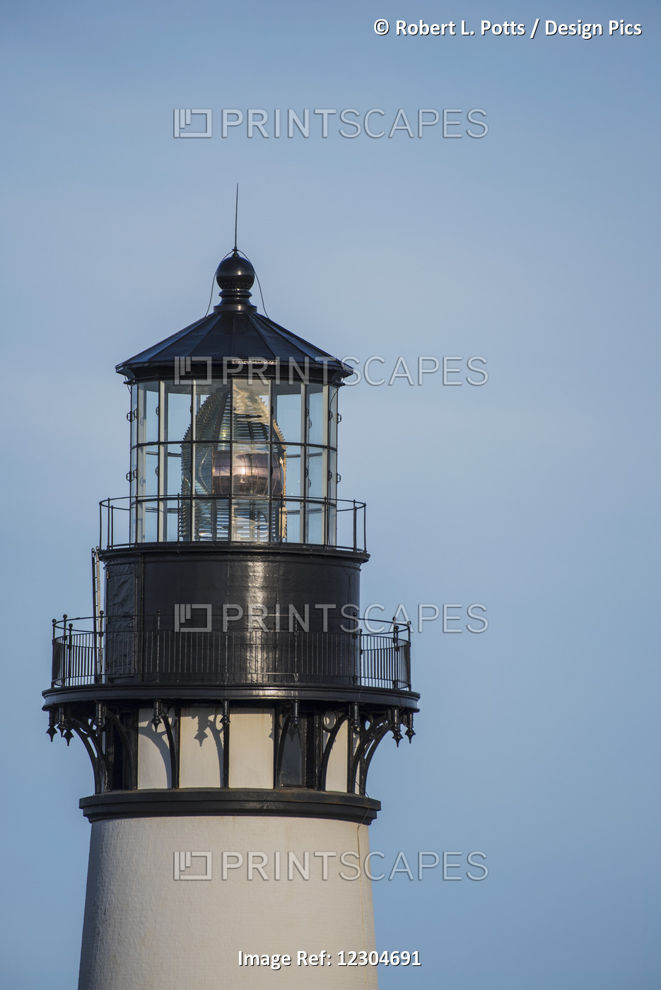 Yaquina Head Lighthouse Is The Center-Piece Of Yaquina Head Outstanding Area; ...