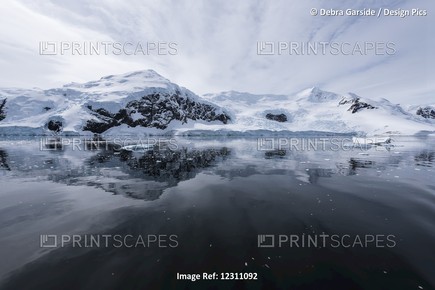 Icy Reflections; Antarctica