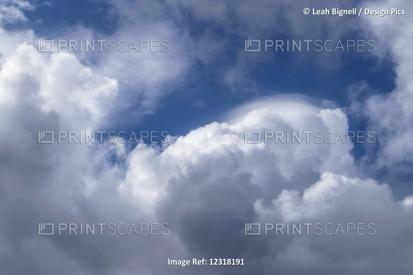 Clouds above Richmond, London